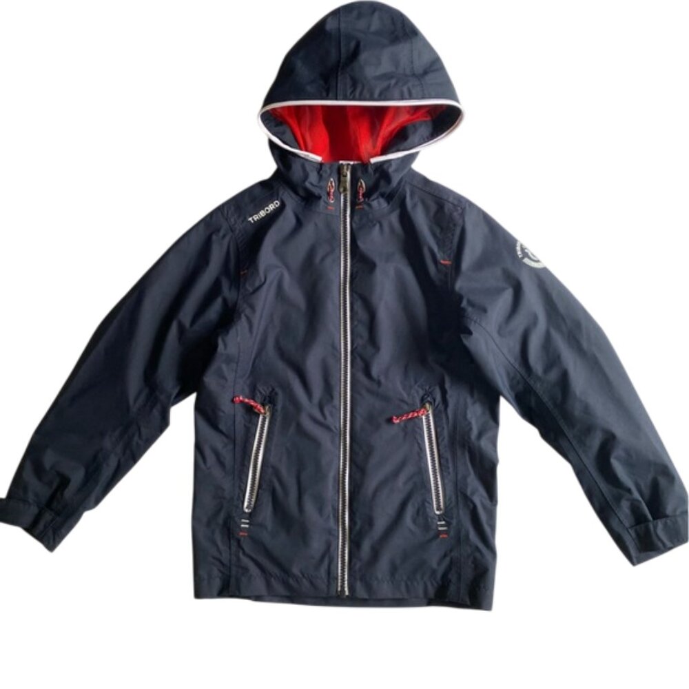 Decathlon Tribord Navy Blue Waterproof Sailing Jacket size 6 - Picture 9 of 9
